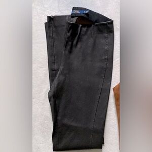 POLO Ralph Lauren Leather Leggings Zip Leg S